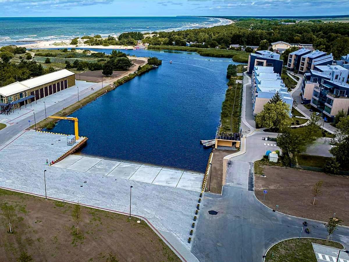 Lighthouse Apartment Sventosios Vartai Palanga Eksteriør bilde